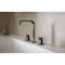 Brizo Allaria Widespread Lavatory Faucet with Square Spout - Less Handles 65368LF-BNXLHP-ECO - alternate 4